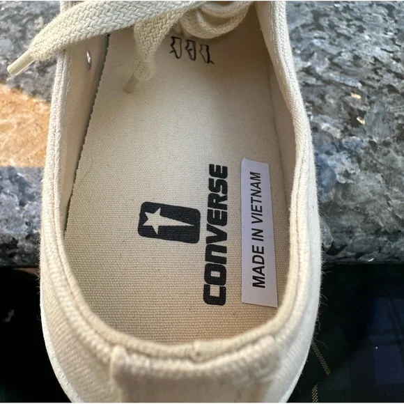 Converse Rick Owens x DRKSHDW DBL DRKSTAR Chuck 70 Low 'Natural Ivory' Men 11.5